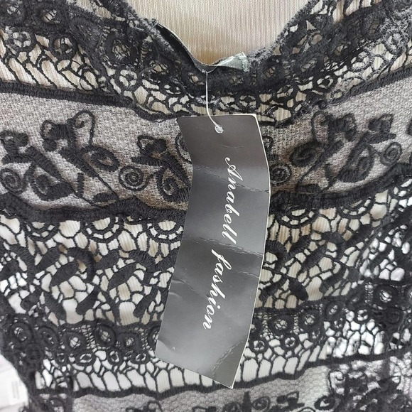 ANABELL fashion black lace top - Picture 15 of 15